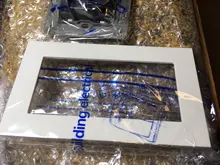 SRAN-enchufe eléctrico de pared con conexión a tierra, indicador LED oculto, enchufe doble con usb, 146x86mm