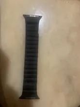 Correa de cuero para Apple watch, banda magnética de 44mm, 40mm, 38mm y 42mm, iWatch Series 3, 4, 5, 6 SE