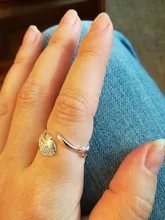 Anillo ajustable de plumas para mujer, joyería fina, accesorios de fiesta