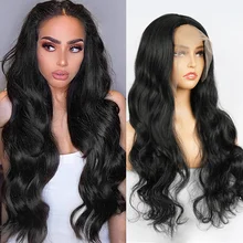 Long Body Wave Black Synthetic Wigs for Women Middle Part Brown Copper Long Wavy Hairs Cosplay Daily Wig Heat Resistant Fiber 
Long Body Wave Black Synthetic Wigs for Women Middle Part Brown Copper Long Wavy Hairs Cosplay Daily Wig Heat Resistant Fiber