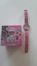 Lol-reloj sorpresa Original, muñeca de dibujos animados de Anime, accesorios de juguete de cuero para niños, regalo de cumpleaños, Navidad y Halloween
