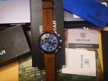 BENYAR- Relojes de marca de lujo para hombre, reloj masculino con correa de silicona, resistente al agua, de cuarzo, cronógrafo militar