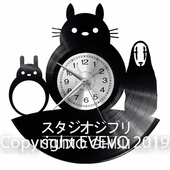 Ghibli Studio Wall Clock Vinyl Vinyl Record Retro Clock Handmade Vintage Gift Style Room Home Decorations Great Gift Clock 
Ghibli Studio Wall Clock Vinyl Vinyl Record Retro Clock Handmade Vintage Gift Style Room Home Decorations Great Gift Clock