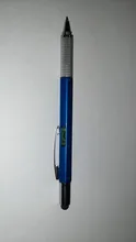 Herramienta multifuncional 6 en 1, destornillador, pantalla de bolígrafo de plástico, capacidad táctil, bolígrafo de escritura a mano para teléfono