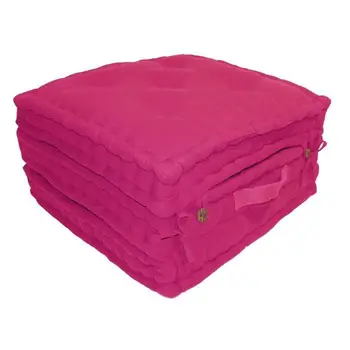 Floor cushion 3 layer 100% cotton 60x60x180 cm-pink fuchsia
Floor cushion 3 layer 100% cotton 60x60x180 cm-pink fuchsia