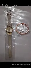 Conjunto de relojes con flores para mujer, pulsera de cuero, de cuarzo, informal, 2 uds.