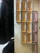 Pestañas postizas individuales tipo profesional, extensiones de pestañas en grupos para colocar individualmente en forma de racimo de 60 unidades, maquillaje profesional