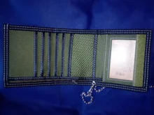 Billeteras de tela de lona para hombre, carteras de mano cortas a la moda, de buena calidad, monedero, BILLETERA, tarjetero, titular de la identificación