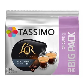 Fortissimo Big Pack Tassimo de 24 Servicios 
Fortissimo Big Pack Tassimo de 24 Servicios