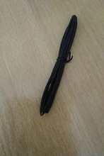 Manguito de Tubo termorretráctil para reparación de conectores, 1 metros/lote, negro, relación de contracción 2:1, 1 a 10mm, encogimiento de calor de diámetro