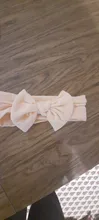 Headbands Hair-Accessories Bows-Knotted Nylon Elastic Newborn Girls Solid-Color Soft