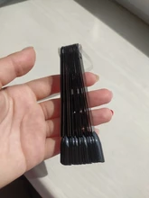 Juego de manicura Nail Art, Negro claro Nature Flase, esmalte de Gel, herramientas de práctica, tarjeta de Color acrílico, NL386, 1 Juego