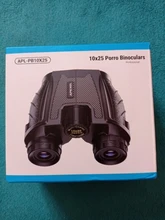 APEXEL-prismáticos HD de gran potencia, minitelescopio telescópico de 114m/1000m para senderismo, caza y avistamiento de aves, 10x25, BAK4