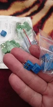 Terminal-Block Connector Screw KF301-4P Pitch PCB 2P Straight 3P Pin 10pcs/Lot Blue Green