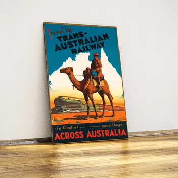 Australian Railway-Decorative Metal Plate 
Australian Railway-Decorative Metal Plate