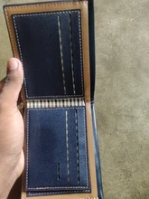 Cartera de piel sintética para hombre, billetera corta de cuero Retro, Horizontal, multitarjeta, de lujo, monedero de Color puro a la moda