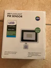 Led-Flood-Light Pir-Sensor Adjustable Street 220V 100W Induction 50W 20W 30W with 110V