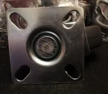 8 unids/set de ruedas para muebles de 50mm ruedas de ruedas giratorias con 360 grados de la placa superior ruedas de sillas de oficina