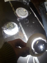 Luz descendente LED para interiores, lámpara empotrada de aluminio ultradelgada, redonda, blanca, 5W, 9W, 12W, 15W, 18W, 220V, 230V, 240V, foco Led