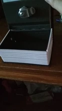 -Mini caja de libro de dinero escondido secreto de seguridad de bloqueo de dinero en efectivo de la moneda Almacenamiento de joyería y bisutería llave de taquilla para chico regalo