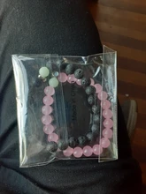 2 unids/set brillante imán par pulsera Vintage Natural piedra distancia emparejado pulsera de los amantes de la joyería de regalo de día de San Valentín