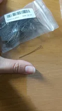 Lote de 100-200 Uds. De alfileres dorados y metálicos de rodio, accesorios para joyería, accesorios para manualidades DIY, 16, 20, 25, 30, 35, 40 y 45 mm