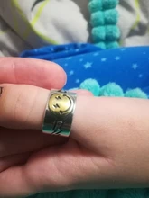 Anillo abierto de 15 estilos de Color plateado antiguo cara sonriente y feliz para mujer, anillos ajustables con caras múltiples Smiley simples huecas, A908