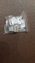 Clips de Metal elásticos para envolver, 10 unidad/bolsa de repuesto, ganchos con Clips de sujeción, color blanco café