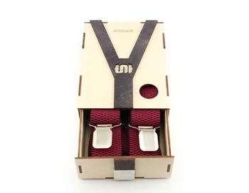 Suspenders in wooden gift box art. 1314 Suspenders men suspenders for pants men's suspenders gift to a man suspenders for pants corrugated rubber original gift
Suspenders in wooden gift box art. 1314 Suspenders men suspenders for pants men's suspenders gift to a man suspenders for pants corrugated rubber original gift