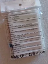 Bandeja de silicona ecológica reutilizable para baño, soporte de plato de jabón, caja de almacenamiento, novedad