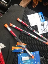 Balsa-flotadores de Pesca de madera, boya de agua poco profunda, cola de Hrad, accesorios de herramientas de Pesca, 3 unids/lote