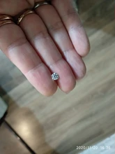 Moissanita suelta de 0,5 quilates, 5mm, IJ, Color brillante redondo, corte VVS1, anillo, pulsera, joyería, material artesanal, Diamante de laboratorio