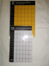 Alfombrilla de tornillo magnética de K-888, tabla de memoria, almohadilla de trabajo herramientas de reparación de teléfonos móviles 145X90mm, tamaño de Palma, 1 ud.