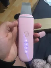 Espátula Facial ultrasónica con vibración para eliminar espinillas, depurador Facial, pala para limpiar, cavitación, Peeling, Lifting Facial limpiador facial ultrasonico limpieza facial profesional