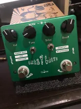 Caline CP-20-Pedal de efectos de guitarra Crazy cactus, Overdrive, True Bypass, accesorios para guitarra de aleación de aluminio, efecto Pedal