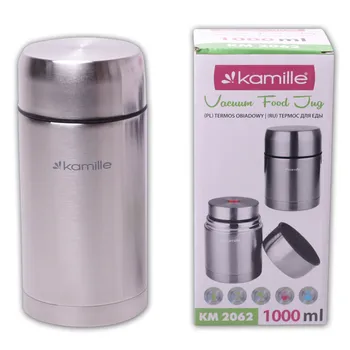 

Thermos Food Grade 1000 ml stainless steel Kamille, kml-2062