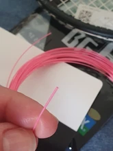 Nuevo 1 bolsa 17 colores bádminton profesionales de Red de volante del equipo nacional duradero repulsión de línea de alimentación de red ND65 BG95