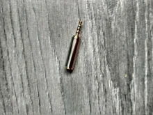 Adaptador de Audio estéreo de 2,5mm a 3,5mm, 1 Uds., 3,5 a 2,5, Conector de 4Pole para auriculares, conector chapado en oro