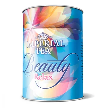 Tea imperial tea "beauty relax", black with additives, 100 gr 
Tea imperial tea "beauty relax", black with additives, 100 gr