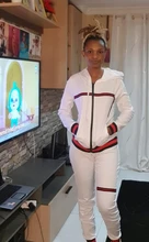 Ropa deportiva con capucha para mujer, Tops cortos de manga larga con cremallera, pantalones largos, conjunto de ropa informal holgado, 2 uds., otoño 2020