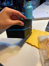 KUNBABY-cartera de piel sintética con logotipo M, 1 Uds., color negro o café, envío gratis