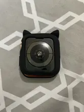 Funda protectora para Apple Watch 4, 5, 6 se, 40mm, 44mm, silicona suave con un dibujo animado, orejas de gato, iWatch Series 3, 2, 42mm y 38mm