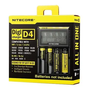 Nitecore Intellicharger D4 LCD (Vaper, mod, vapeo, vapear, eliquid, sales, nicotine, vaper, mod)
Nitecore Intellicharger D4 LCD (Vaper, mod, vapeo, vapear, eliquid, sales, nicotine, vaper, mod)
