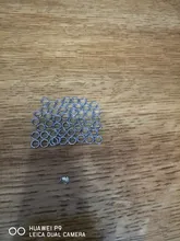 Anillo dividido de acero inoxidable, 50 unids/lote, diámetro de 4mm a 12mm, Conector de doble anillo de pesca resistente