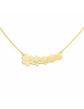 Necklace gold openwork flowers nations (9Kts)
Necklace gold openwork flowers nations (9Kts)