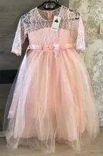 Vestido de verano para niñas adolescentes, ropa de fiesta de princesa elegante, tul largo, vestidos de Ceremonia de boda de encaje