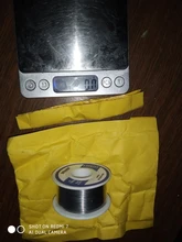 Rollo de alambre de estaño para soldar colofonia de Plomo Fundido, 0,8mm, 1,0mm, 20g, 50g, 100g