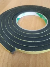 Rubber-Tape Sponge Foam Strong-Adhesion Thick Black EVA 10mm-100mm-Width Anti-Collision-Seal-Strip