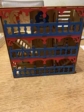 Toys Hamster Seesaw-House Tunnel-Cage Swing Wooden-Tube Rat-Mouse-Mice Play Exercise