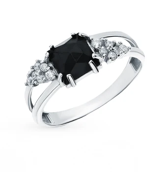 Silver ring with cubic zirconia and jewelry stones sunlight sample 925
Silver ring with cubic zirconia and jewelry stones sunlight sample 925